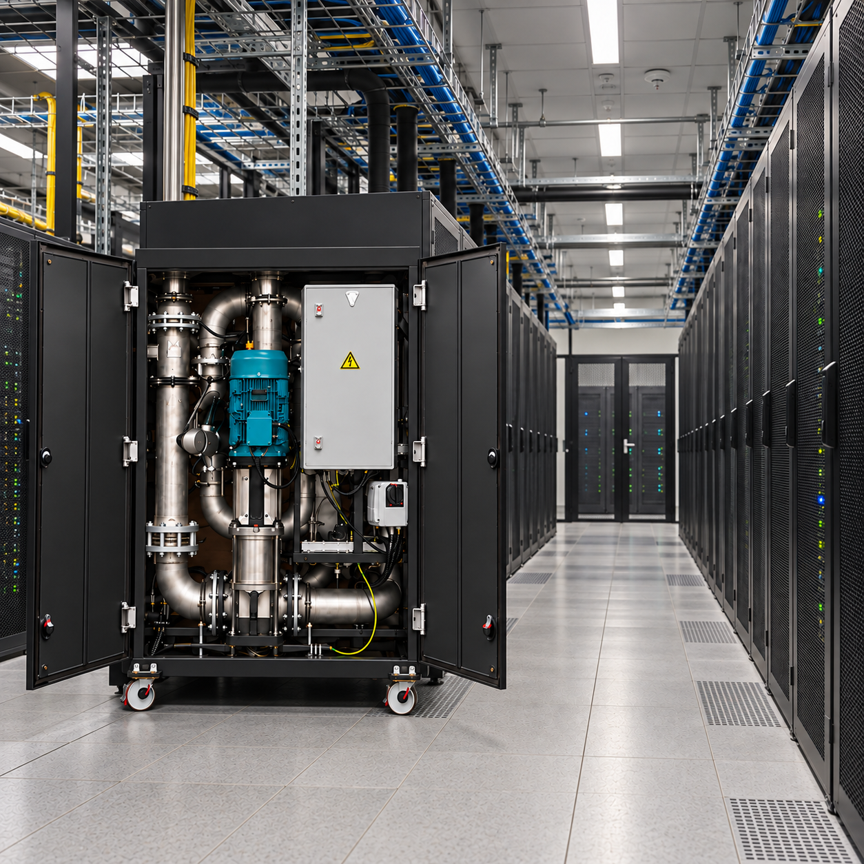 Support across the full data center cooling loop.